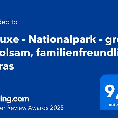 Apartment Deluxe - Nationalpark - Gross, Erholsam, Familienfreundlich, Extras Ellweiler